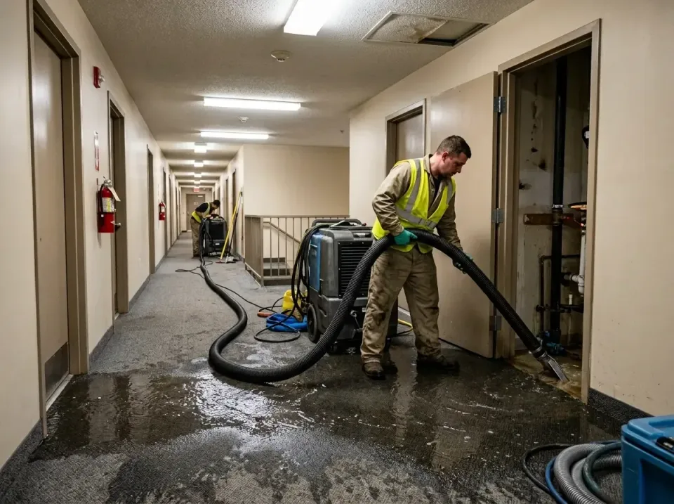 multi-unit-apartment-hallway-f-005 — frequently asked questions, Emergency Burst Pipe Water Extraction & Removal in Winston,…